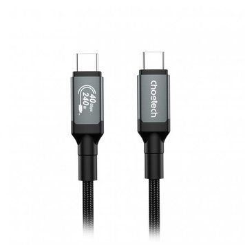 Кабель USB4.Gen 3 Choetech 40 Gbps, 240w, C-папа/C-папа, 1.2 м, премиум XCC-1040 XCC-1040 фото