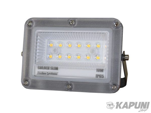 Прожектор LED 10W GOLDEN Slim 230V 1100Lm 4000K IP65 TNSy TNSy5001191 фото