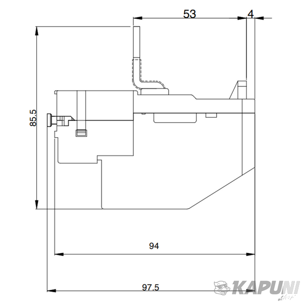 Тепловое реле ISKRA BR63-36/24,5-36 786050505000 786050505000 фото