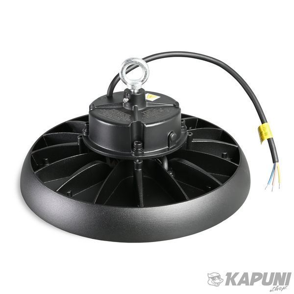 LED світильник висотний ХайБей VIDEX 150W 5000K 27000Lm Чорний VL-HB01-1505B 27662 фото