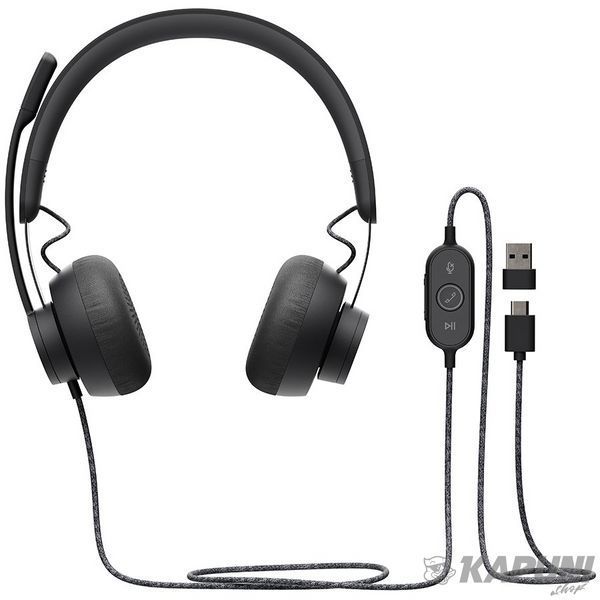 LOGITECH ZONE WIRED MS Teams L981-000870 фото