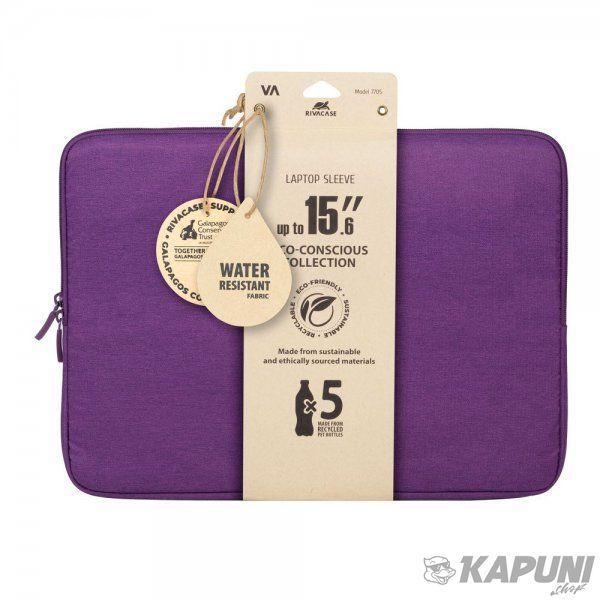 Чохол для ноутбука RIVACASE 15.6", Колекцiя "Suzuka", фіолетовий 7705 (Violet) 411.78 фото