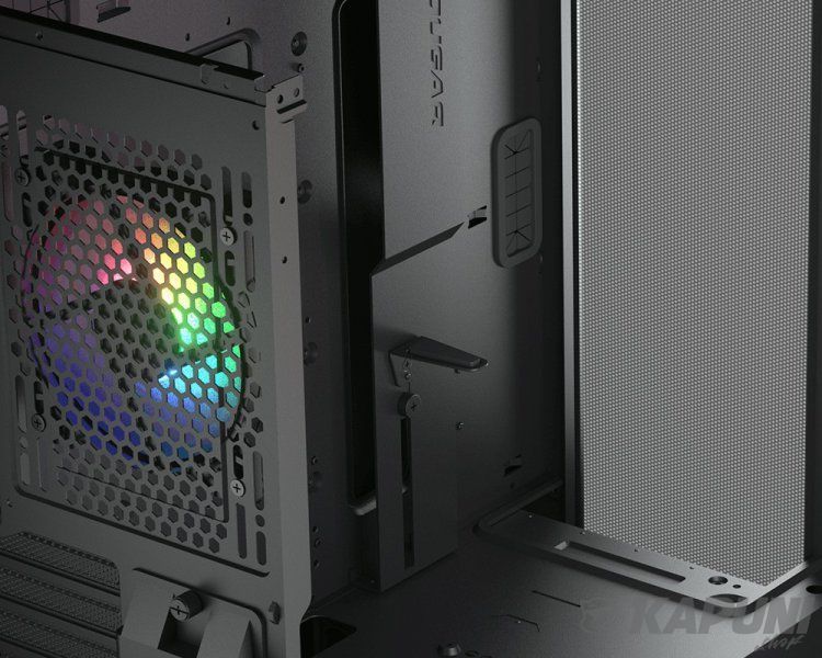 Игровой корпус Cougar 3*120mm ARGB, 1*120mm ARGB вентиляторы предустановлены, ATX/mATX/mini-ITX, стеклянное окно AIRFACE PRO RGB AIRFACE PRO RGB фото