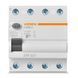 Диференційне реле VIDEX RESIST АС 4п 30мА 10кА 25А VF-RS10-DR4AC25 27109 фото 2