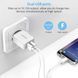Сетевое зарядное устройство Choetech 2A 2USB White (C0030EU-WH) C0030EU-WH фото 6