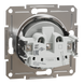 Розетка Schneider Electric Asfora без заземлення алюміній EPH3000161 EPH3000161 фото 6