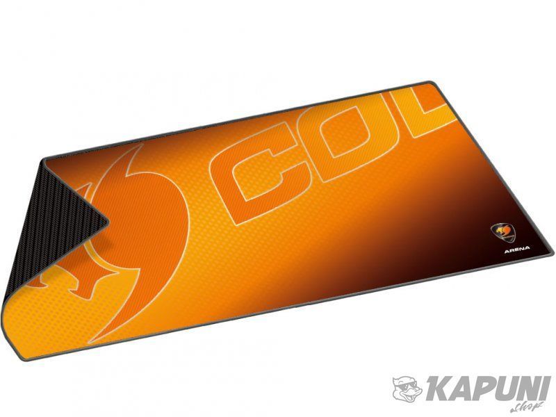 Килимок для миші ігровий, 800 х 300 х 5 мм, розмір XL, оранжевий Cougar Arena Orange Arena Orange фото