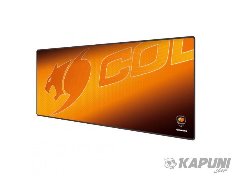 Килимок для миші ігровий, 800 х 300 х 5 мм, розмір XL, оранжевий Cougar Arena Orange Arena Orange фото