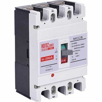 Корпусной автоматический выключатель Horoz Electric SAFE 200А 3P С 114-004-3200-010 114-004-3200-010 фото