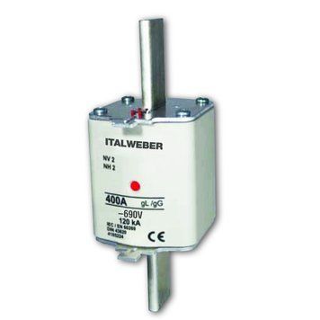 Ножовий запобіжник Italweber gG NH00 125 А 1600625 1600625 фото