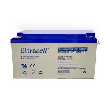 Ultracell Акумулятор гелевий 12V 150Ah UCG150-12 фото