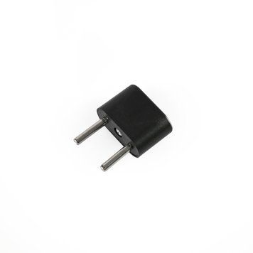 Перехідник мережевий б/с 10А черный TITANUM STANDARD, 250 V, IP20 TF-AD110-B 27439 фото