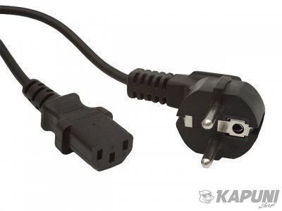Кабель силовой, CEE7/7-C13, длина 1.8м, VDE, 3*0.75 мм кв. Cablexpert PC-186-VDE PC-186-VDE фото