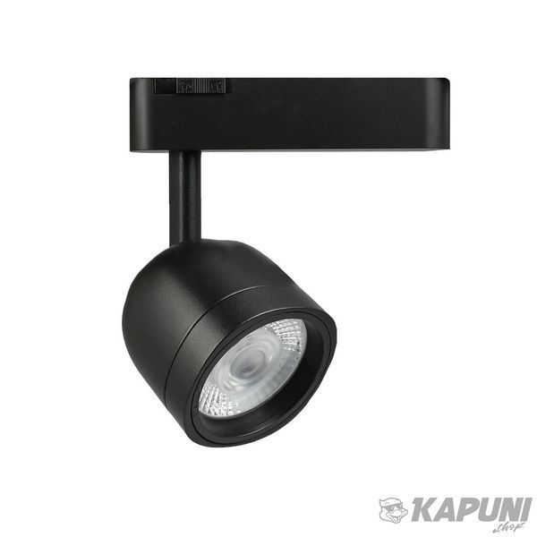 Світильник МАГНІТНИЙ трековий VIDEX LA76B 8.5W 4000K 48V Black VL-TRMS-LA76B 28023 фото