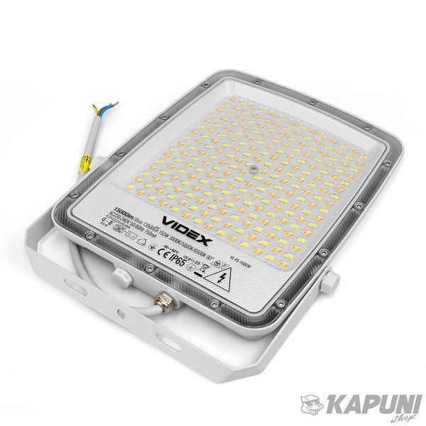 LED прожектор VIDEX F5 150W 3000-5000-6500K 230V White VL-F5-150CW 29256 фото