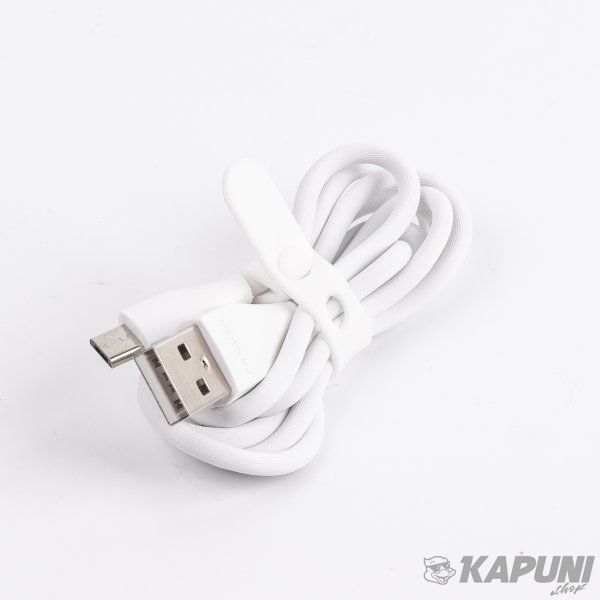 Кабель micro USB 2.0 A-тато/Micro B-тато, преміум, 2.4 А, UB-M-USB-01W UB-M-USB-01W фото