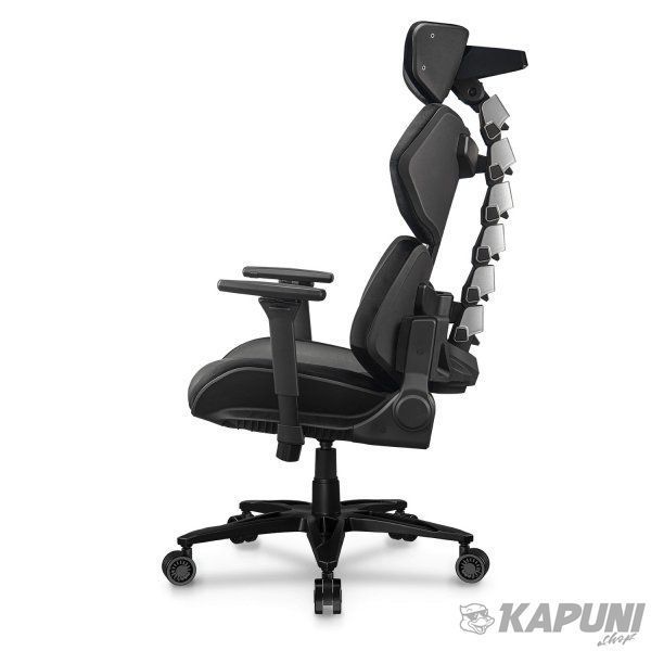 Кресло геймерское Cougar кожзам Hyper-Dura, каркас из армированного волокна (PAFRP), черный TERMINATOR ELITE TERMINATOR ELITE фото