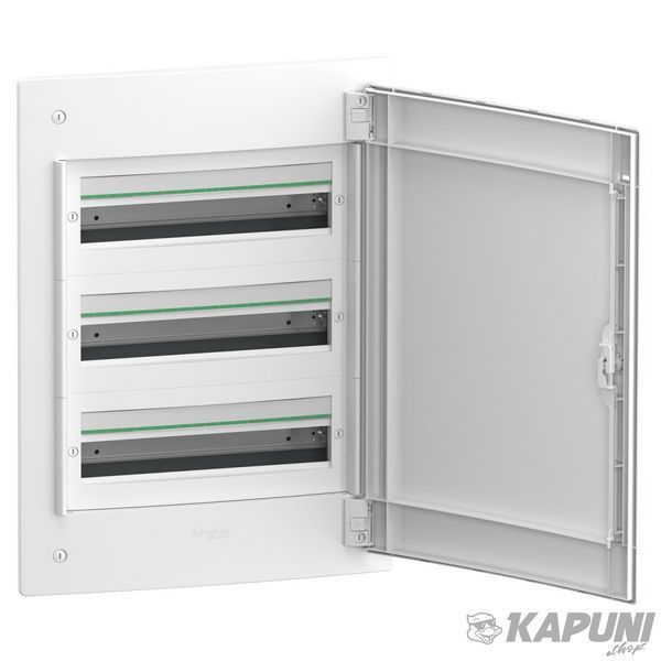 Щит Schneider Electric врізний 3Р 18М білі двері Prisma SeT XS LVSXN318 фото