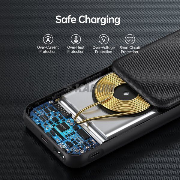 Повербанк RIVACASE Choetech B650 10000mAh 18W Black (B650-V2-CC-BK) B650-V2-CC-BK фото