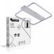 LED Люстра акрилова квадратна A43 72W 3000-6500K біла EUROLAMP LED-LS-72-A43(white) фото 3