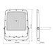 LED прожектор VIDEX F5 150W 3000-5000-6500K 230V White VL-F5-150CW 29256 фото 15