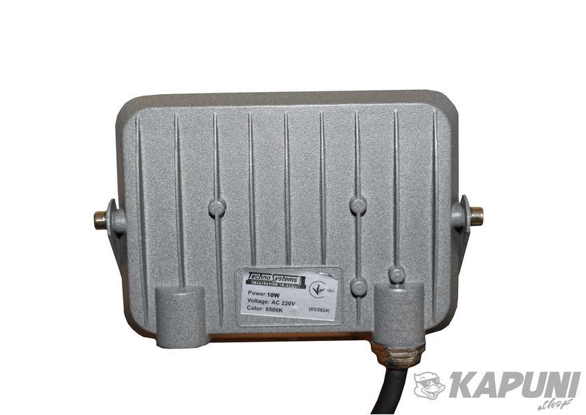 Прожектор LED 10W GOLDEN Slim 230V 1100Lm 6500K IP65 TNSy TNSy5000990 фото