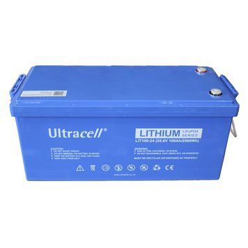 Ultracell LiFePO4 Акумулятор літій-залізо-фосфатний 25.6V 100Ah Grade A BLUETOOTH LIT100-24-BLUETOOTH фото