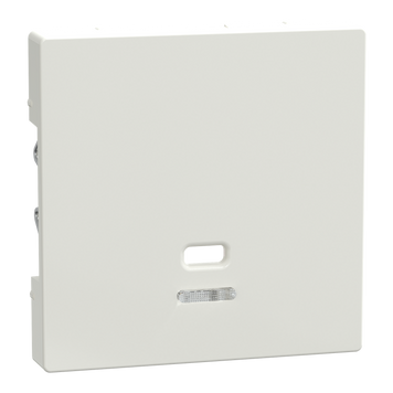 Накладка для вимикача зі шнурком з віконцем для підсвітки Schneider Electric Merten System M полярно-білий (MEG3380-0319) MEG3380-0319 фото