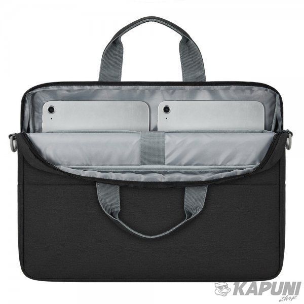 Сумка для ноутбука RIVACASE 15.6", коллекция "Prater", черная 7532 (Black) 7532 (Black) фото