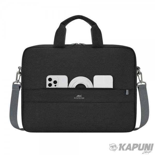Сумка для ноутбука RIVACASE 15.6", коллекция "Prater", черная 7532 (Black) 7532 (Black) фото