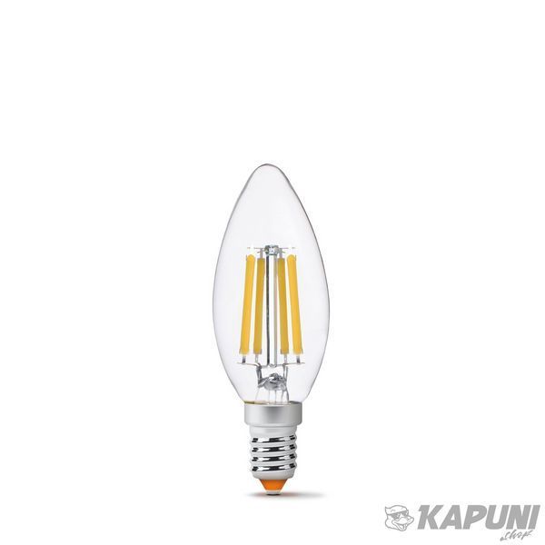 LED лампа VIDEX Filament C37F 6W E14 3000K VL-C37F-06143 25793 фото