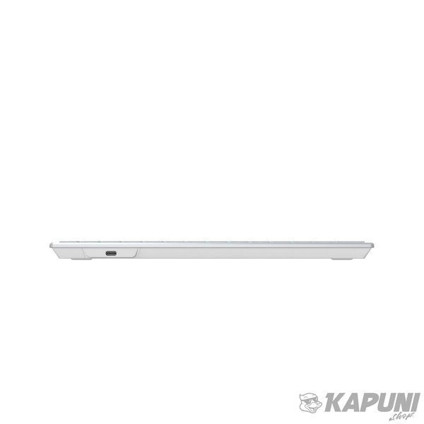 Клавіатура з ножичним перемикачем Fstyler, USB, блакитне підсвічування A4Tech FX61 USB (White) FX61 USB (White) фото