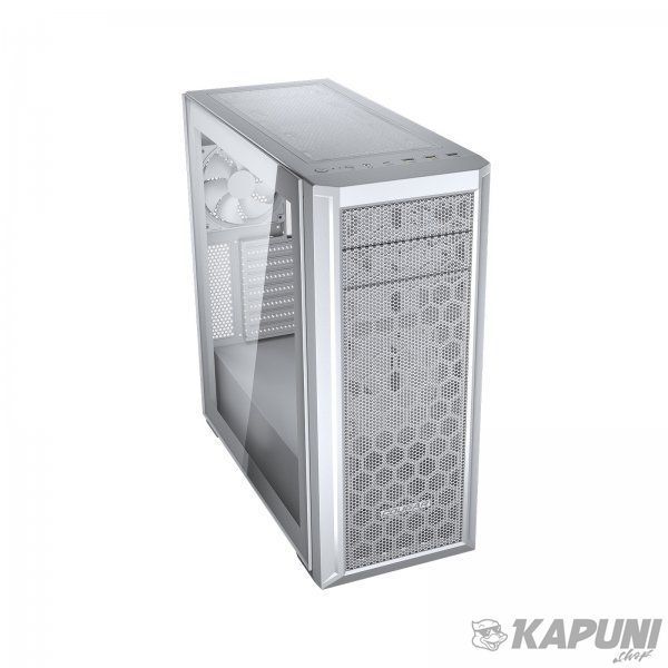 Ігровий корпус, 2*3.5"+1*5.25"+3*2.5", скляне вікно Cougar MX330-G Pro (White) MX330-G Pro (White) фото