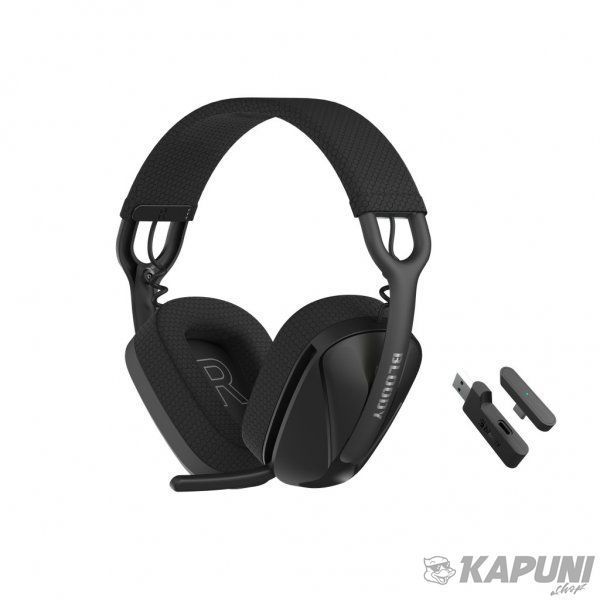 Ігрові бездротові навушники з мікрофоном Bloody Bluetooth + 2.4GHz + 3.5 jack GR280 (Sports Black) #N/A фото