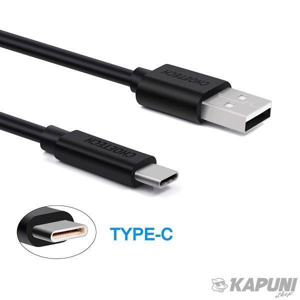 Кабель преміум якість USB 2.0 A-тато/C-тато,1 м., AC0002 AC0002 фото
