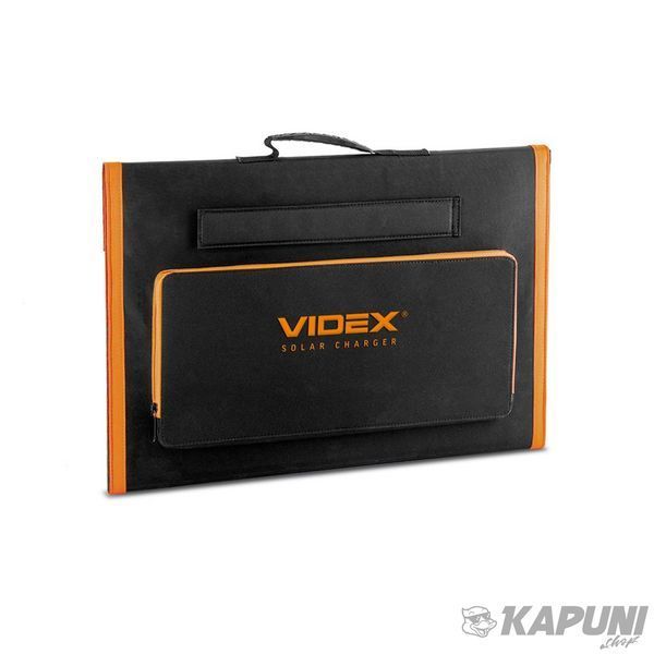 Портативний зарядний пристрій сонячна панель VIDEX 18V 120W VSO-F4120 27411 фото