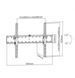 Настенный кронштейн 37-70&rdquo; (до 40 кг), WM-70T-02 WM-70T-02 фото 2