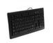 Клавіатура Comfort Key, чорний A4Tech KR-85 PS/2 (Black) KR-85 PS/2 (Black) фото 3