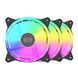 Вентилятор PCCooler F3 T120 ARGB BK 3-Pack F3 T120 ARGB BK 3IN1 фото 1