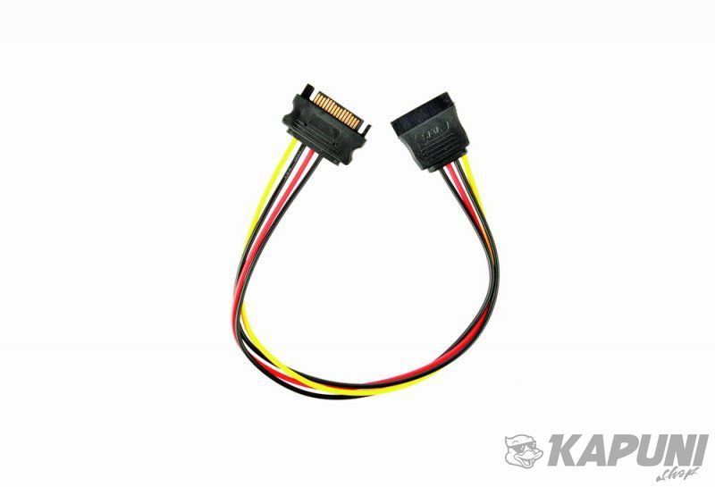 Кабель-удлинитель питания SATA порта, 0.3м Cablexpert CC-SATAMF-01 CC-SATAMF-01 фото