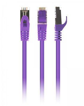 Патч корд, S/FTP, литой, 50u" штекер с фиксатором, 5 м, фиолетовый Cablexpert PP6A-LSZHCU-V-5M PP6A-LSZHCU-V-5M фото