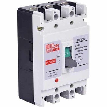 Корпусной автоматический выключатель Horoz Electric SAFE 125А 3P С 114-004-3125-010 114-004-3125-010 фото