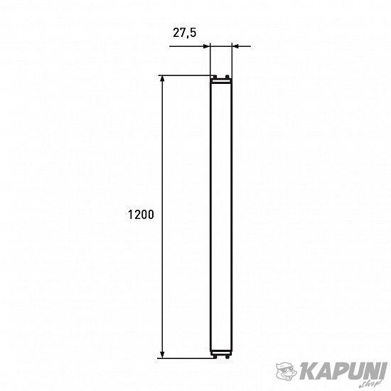 LED Лампа линейная T8 стекло EUROLAMP 18W-4000K-140lm/W LED-T8-18W/4000(140lm/W) фото