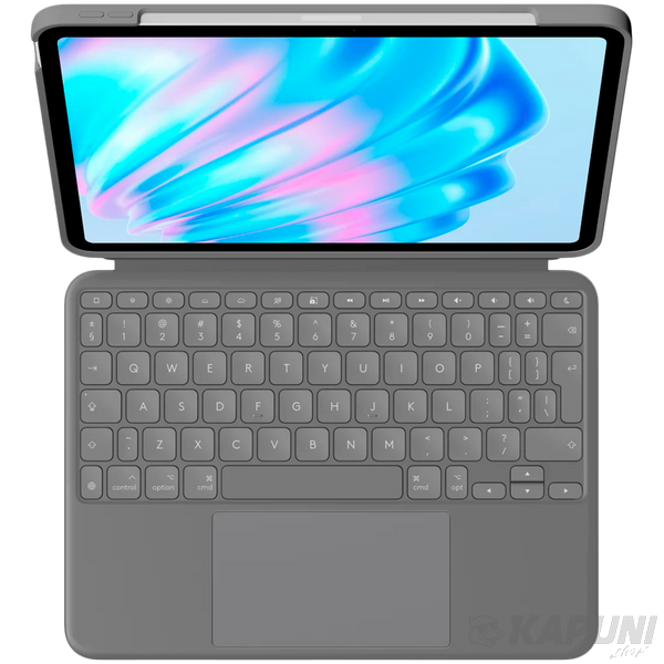 LOGITECH Combo Touch iPad Air 11-inch (M2)-OXFORD GREY-US-INTNL-935OLD948-IPAD AIR 11 M2/3,IPAD AIR 5 L920-012636 фото