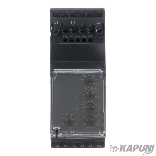 Контрольне реле Schneider Electric Harmony Control - Модульні реле вимірювання та контроля 220...480 В 2 перемикаючі контакти 5 А RM35TF30 RM35TF30 фото