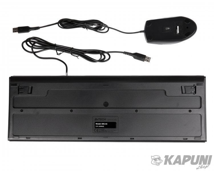 Комплект USB A4Tech KR-8372 (Black) KR-8372 (Black) фото