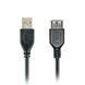 Подовжувач USB 2.0, A-тато/А-мама, 15 см, преміум, CCP-USB2-AMAF-0.15M CCP-USB2-AMAF-0.15M фото 1