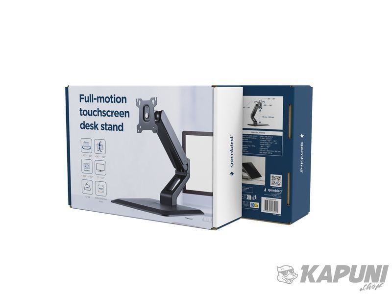 Ножка-кронштейн для мониторов 17-32" (2-10 кг) Gembird MS-D1ST-01 фото