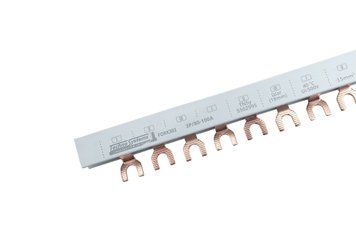 Шина з&rsquo;єднувальна FORK303 3Р 80/100А 15мм2 54мод. 1м. (вилка) TNSy TNSy5502995 фото