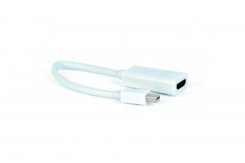 Адаптер-переходник Mini DisplayPort на HDMI Cablexpert A-mDPM-HDMIF-02-W A-mDPM-HDMIF-02-W фото